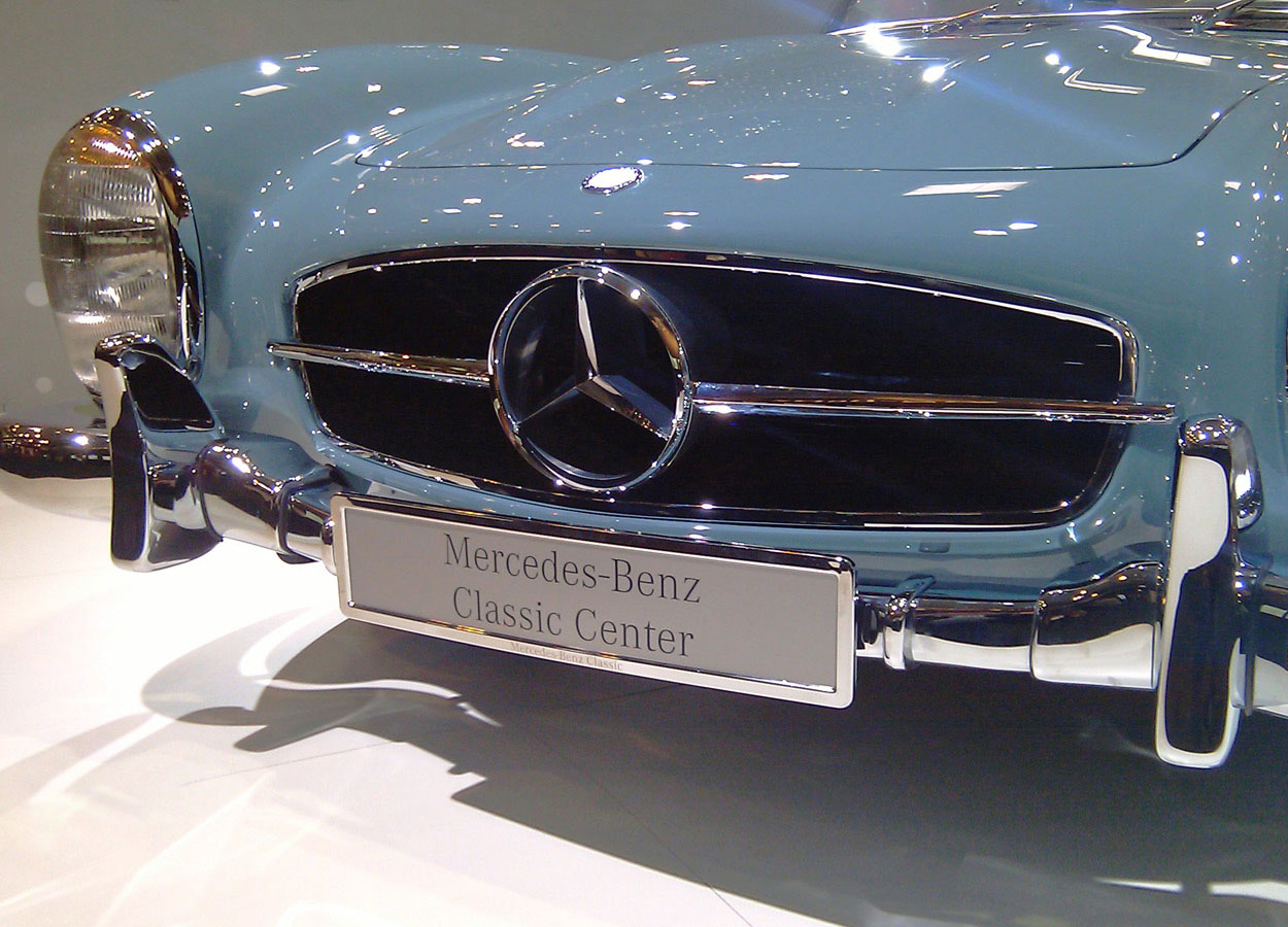 Kennzeichenhalterung Mercedes